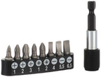 TOTAL Screwdriver Bits Set 9Pcs/Set TACSD3091