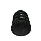 Heavy duty pressure washer bucket filter - with reverse flow protection.