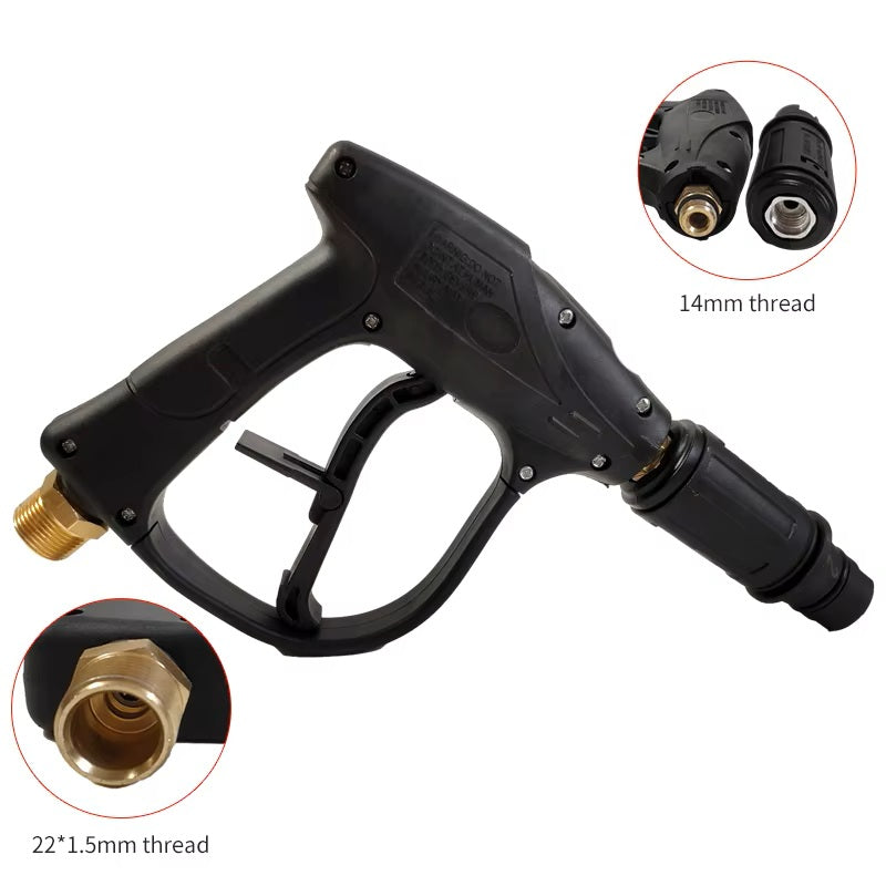 Pressure Washer gun only M22-14mm threaded with trigger lock max 150 bar