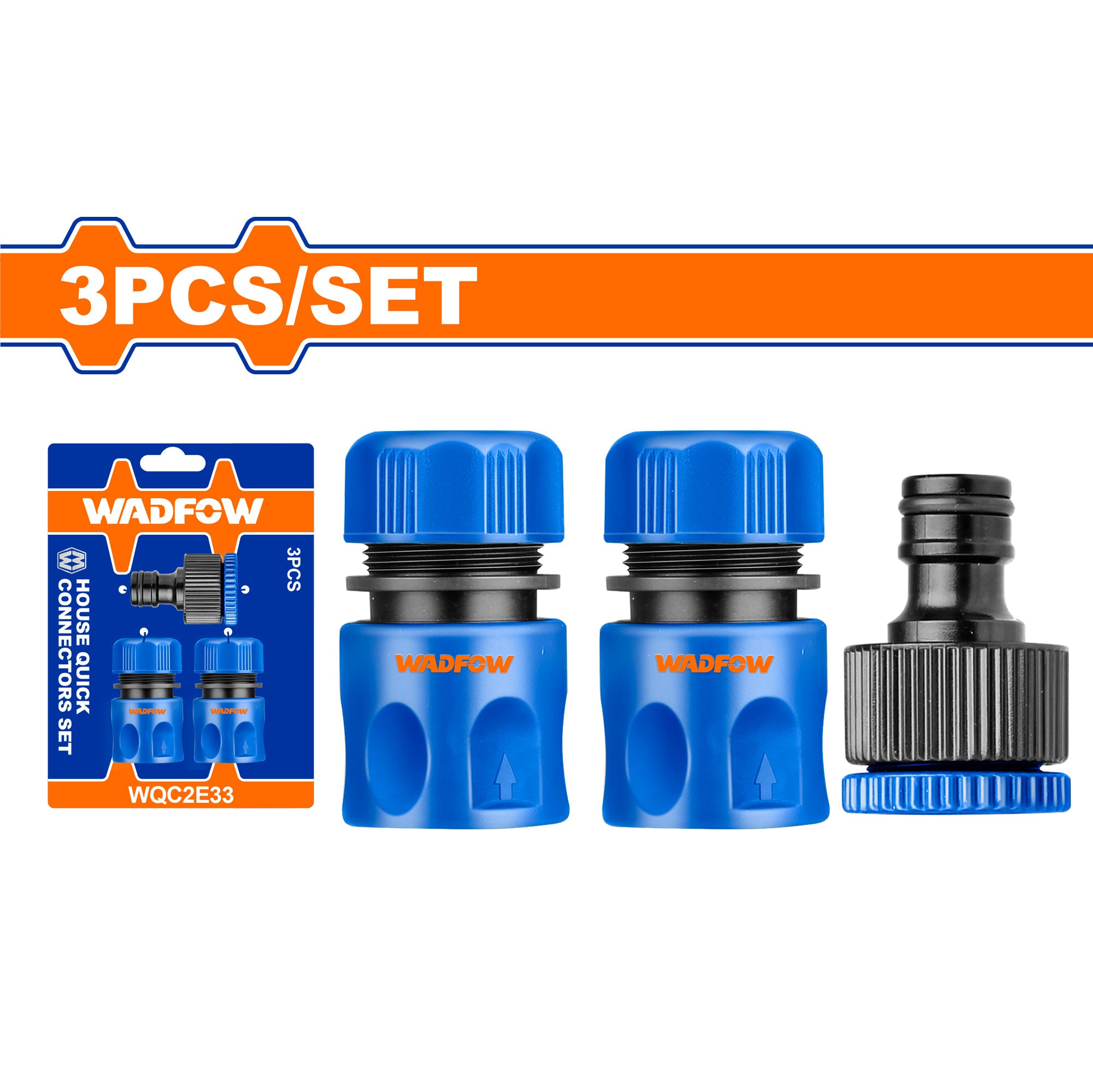 WADFOW Hose Connector Sets - WQC2E33