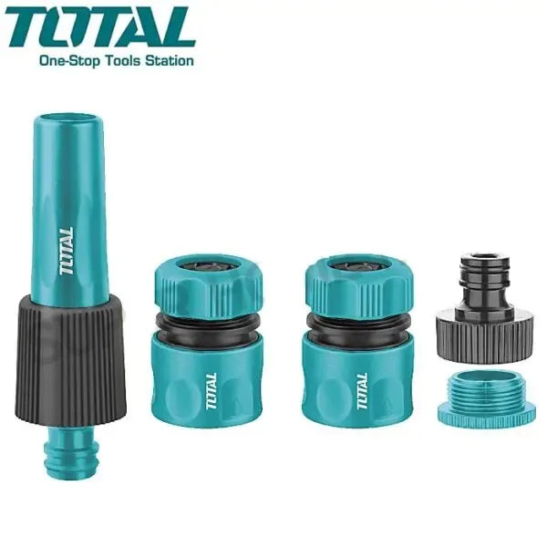 TOTAL 5 pcs Hose Connector Set THHCS05122