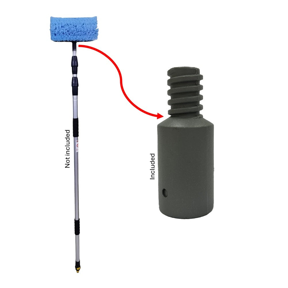 Metal Broom Adapter - Rod Choori - Solar cleaning brush thread